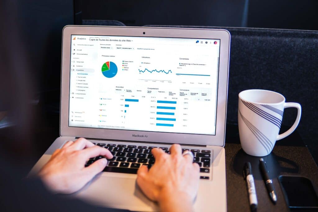 analyse des données avec google analytics