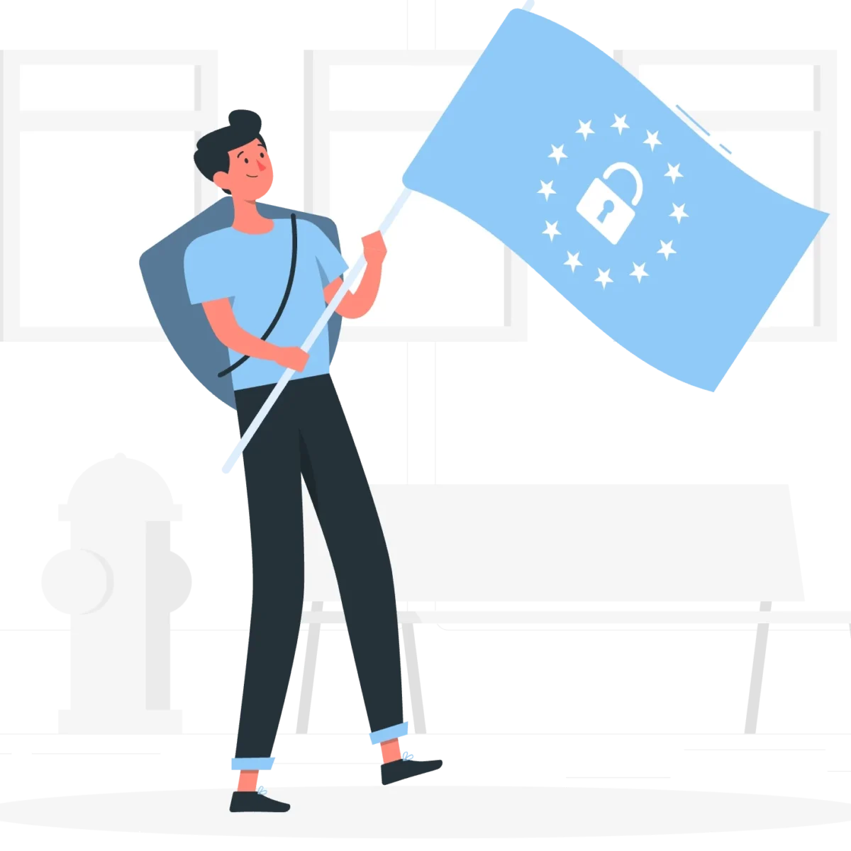 Les solutions de gestion RGPD Data illustrations by Storyset