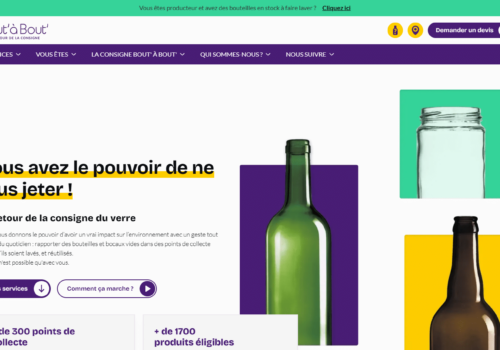 site webflow Bout' à Bout'