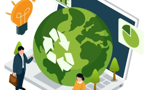 Illustration d'un web plus écologique